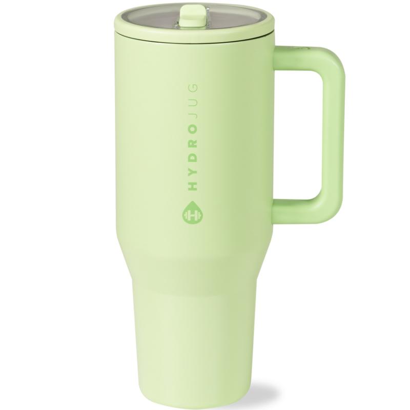 HydroJug Traveler | Leak-Proof Insulated Tumbler with Flip Straw & Cup Holder Fit Flasks Lid